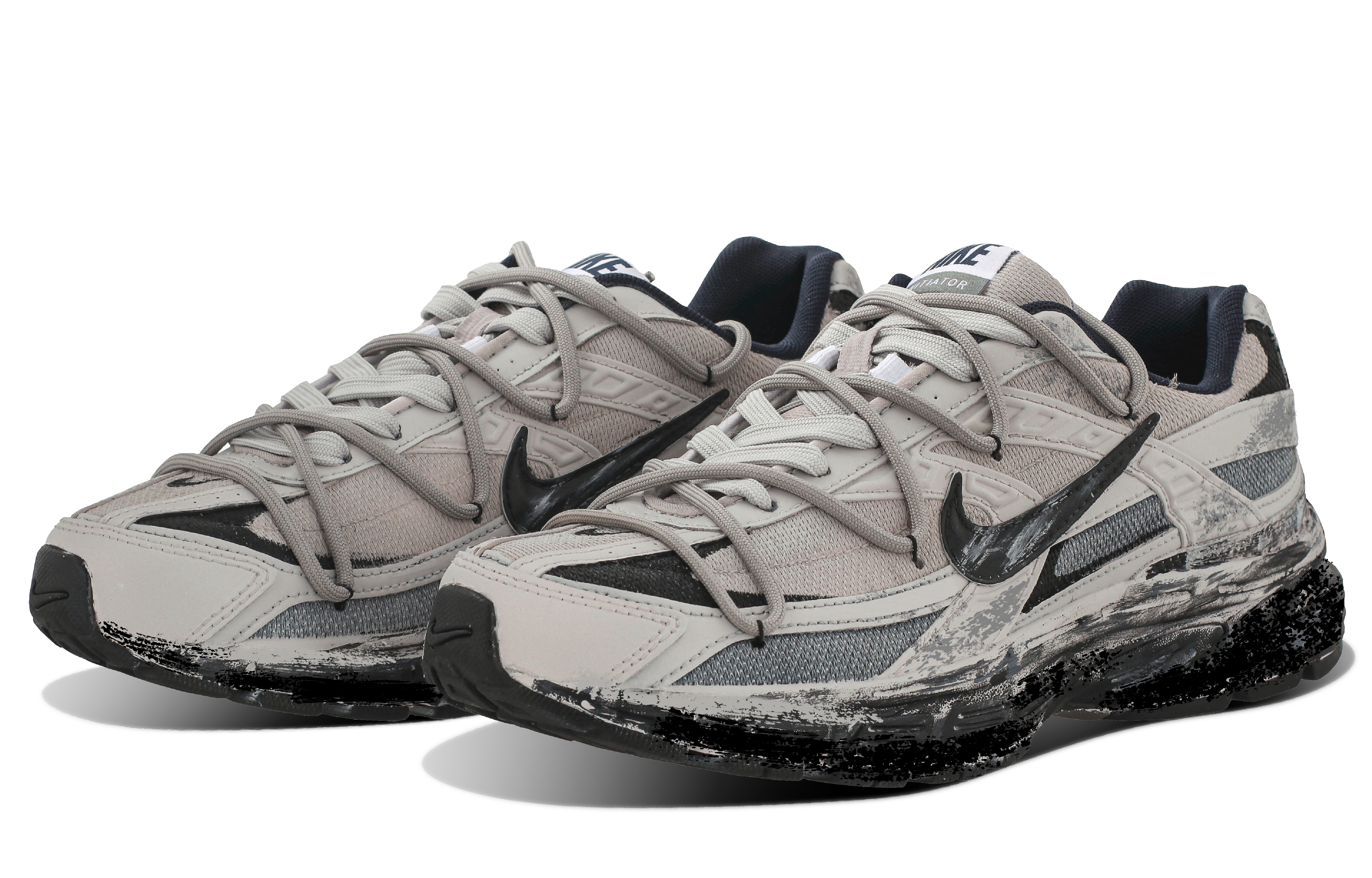 Nike Initiator Abrasion Resistant Low top Running Shoes Men’s Premium Gray