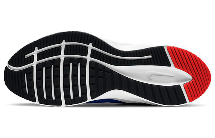 Мужские кроссовки Nike Quest 3 (черно-сине-белые) — фото 5