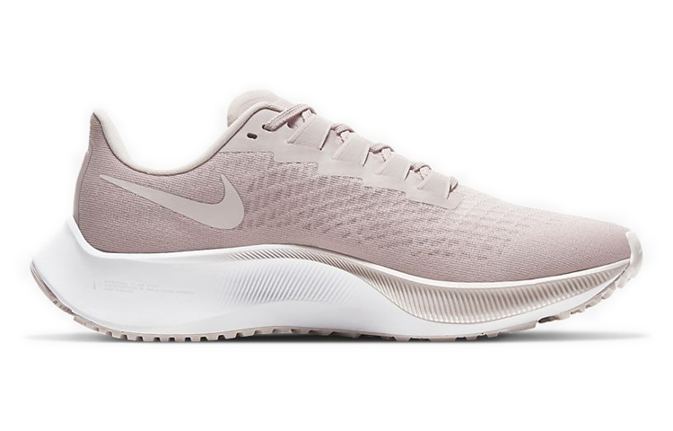 Женские кроссовки Nike Pegasus 37 (бело-розовые) — Белыйрозовый — фото 2
