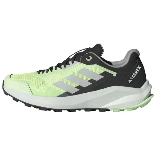 Adidas Terrex Trail Rider Slip Resistant Abrasion Resistant Low top Running Shoes Men's Green Black