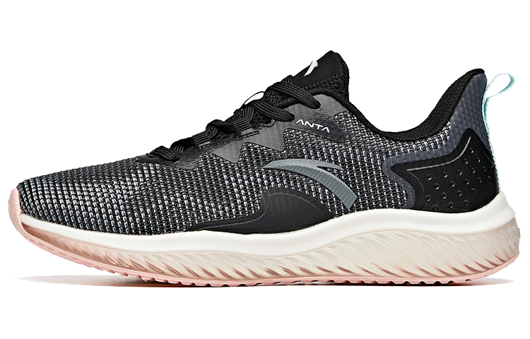 ANTA Running Shoes Women’s Low Top Black/Glacier Blue/Gray