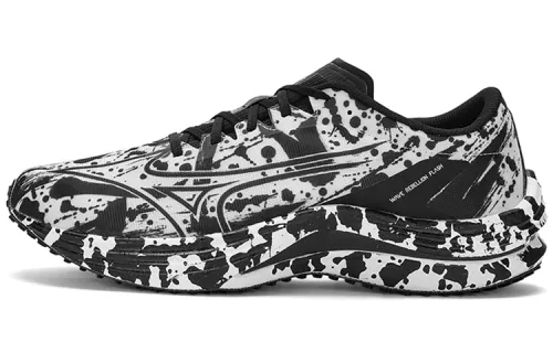 Wave Rebellion Mizuno Flash 'White Black Splatter'
