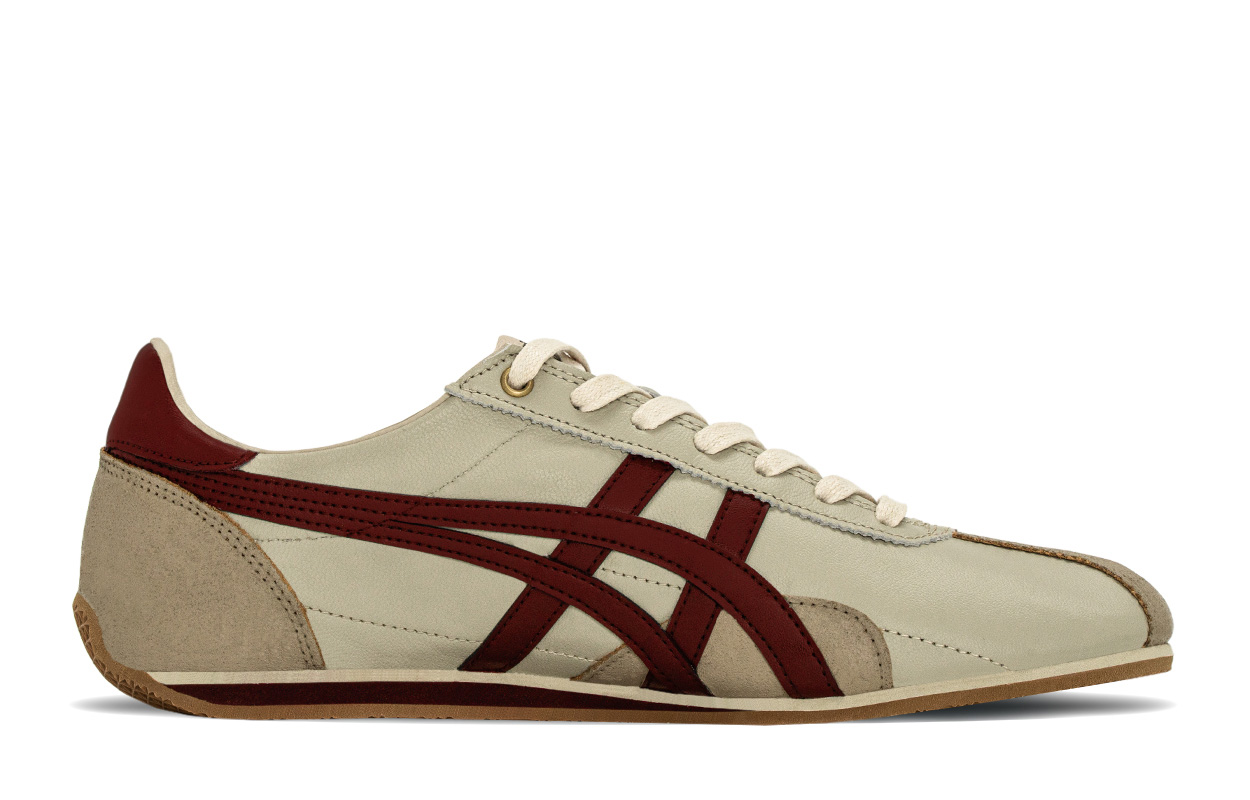 Onitsuka Tiger Runspark Cushioning Lightweight Cushioning Lightweight Low top Running Shoes Unisex White Red