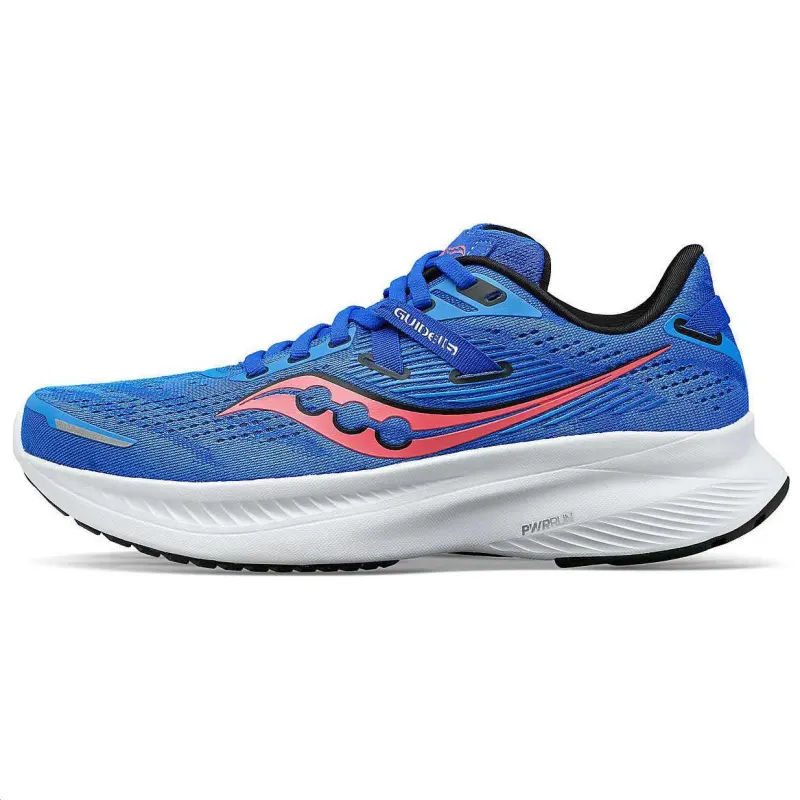 Saucony Guide 16 Abrasion Resistant Breathable Abrasion Resistant Breathable Low top Running Shoes Women's Blue