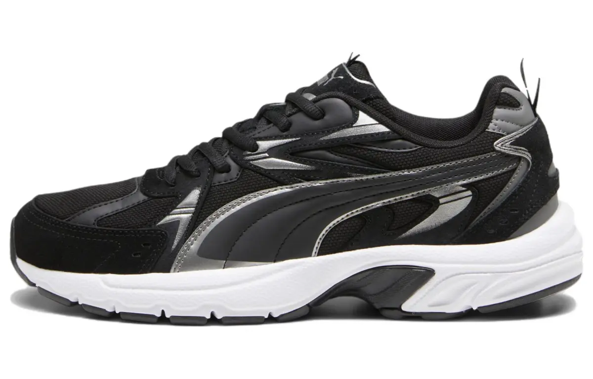 PUMA Milenio Cushioning Breathable Low top Casual Shoes Men's Black
