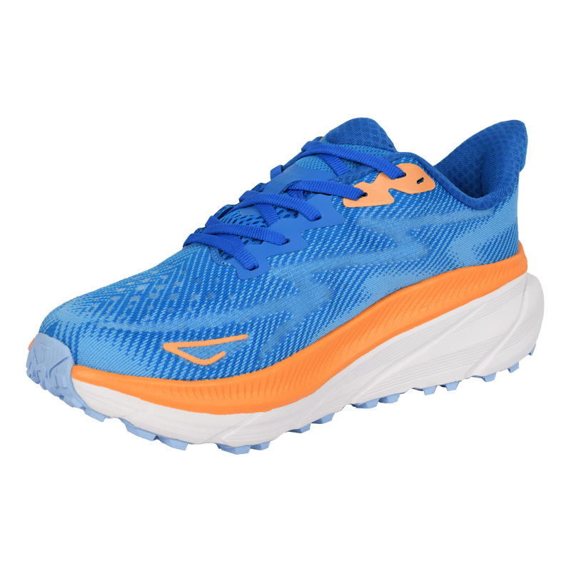 TREEPERI Running Shoes Unisex Low Top Orange White