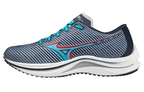 Mizuno WAVE REBELLION Wave Rebellion Abrasion Resistant Abrasion Resistant Low top Running Shoes Women's Black Blue