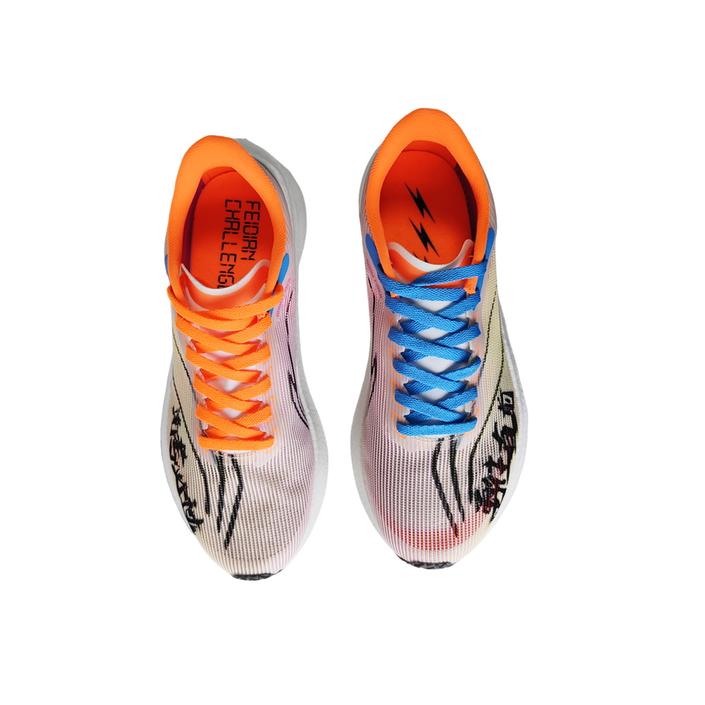 Li Ning Feidian 4 Challenger Running Shoes Men’s Low Top Orange