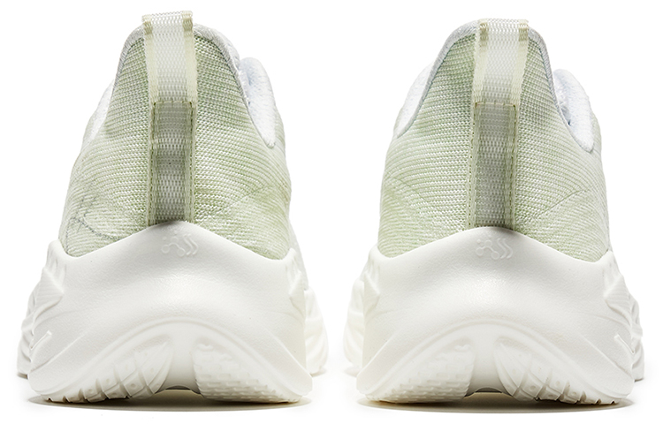 Erke Cushioning, Wear Resistant Low top Running Shoes Men’s White Green
