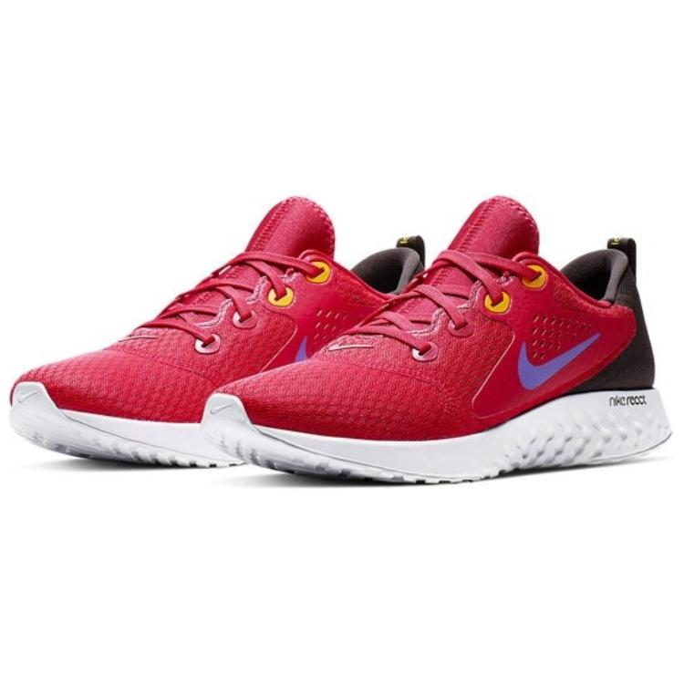 Nike Legend React 1 Slip Resistant Abrasion Resistant Slip Resistant Abrasion Resistant Low top Running Shoes Men’s Red