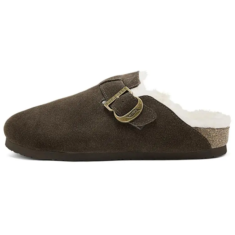 Skechers Modern Comfort Closed Toe Slippers Women's Chocolate