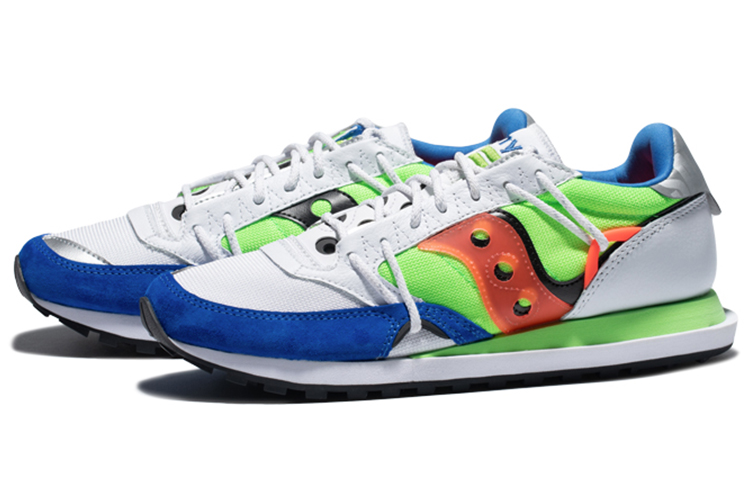 saucony Jazz DST ‘Abstract Collection — Blue Lime’