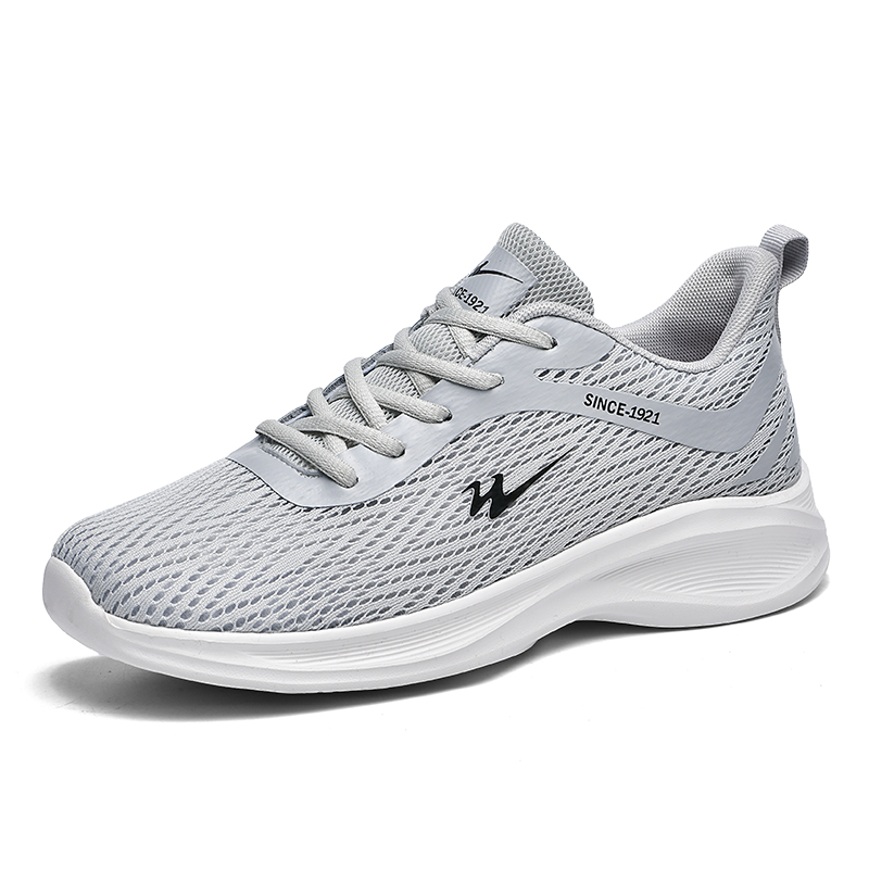 DOUBLE STAR 88 Breathable Lightweight Breathable And Lightweight Low top Running Shoes Men’s Gray