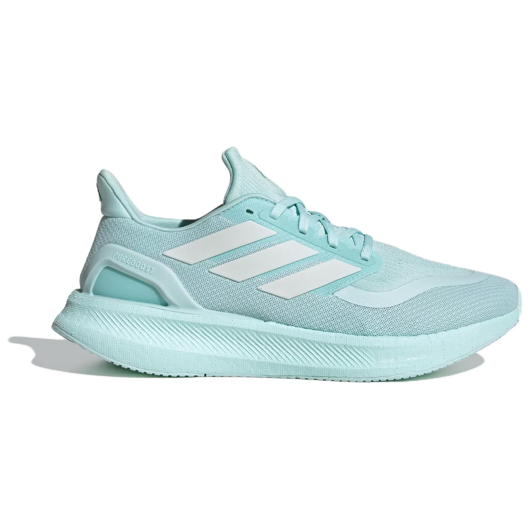 Adidas PUREBOOST 5 Slip Resistant Abrasion Resistant Low top Casual Long Distance Running Sprint Running Shoes Unisex