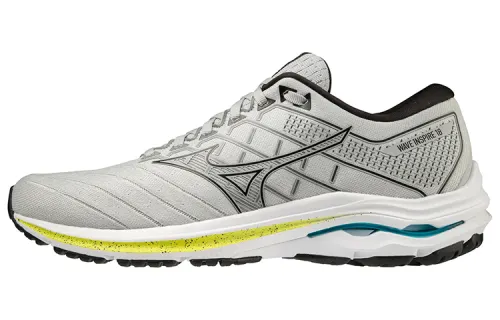 Mizuno Wave Inspire 18 'Light Gray Black Yellow'