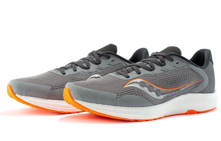 Saucony Freedom 4 Mesh, Textile Slip Resistant Abrasion Resistant Slip Resistant Abrasion Resistant Low top