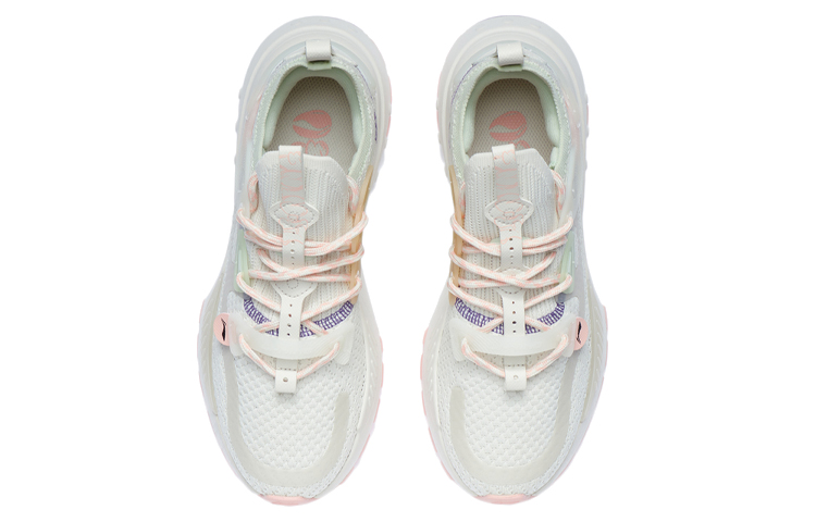 Li Ning Dimensity Bead Joyful Overflow Slip Resistant, Abrasion Resistant, Lightweight Low top Running Shoes Women’s