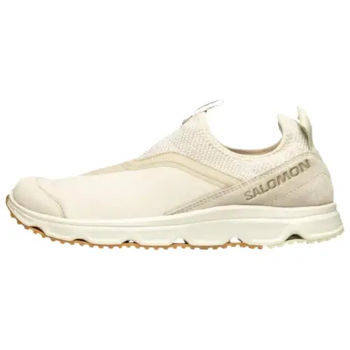 SALOMON Fabric Cushioning Slip Resistant Cushioning Slip Resistant Low top Running Shoes Unisex Beige