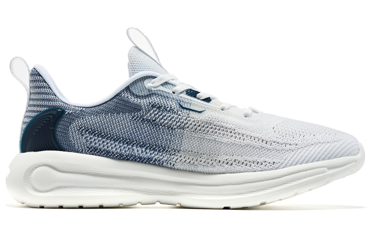 Erke Textile, Synthetic Leather Cushioning Slip Resistant Abrasion Resistant Breathable Rebound Low top Running Shoes