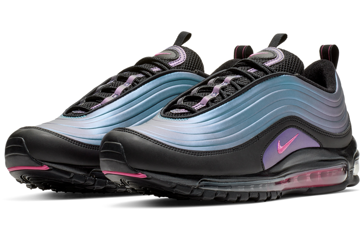 Мужские кроссовки Nike Air Max 97 LX (черно-фиолетовые) — фото 3