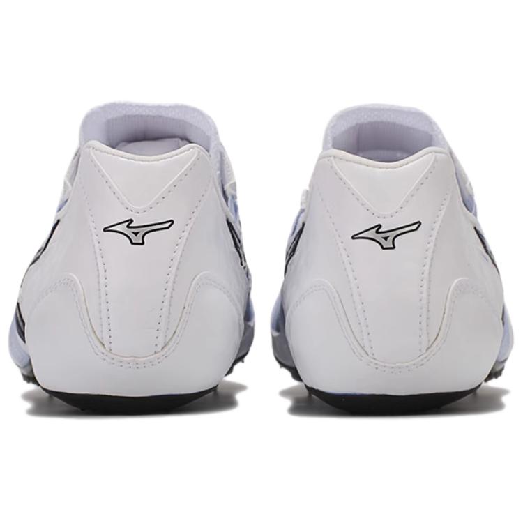 Mizuno Slip Resistant Abrasion Resistant Low top Sprint Running Shoes Unisex White
