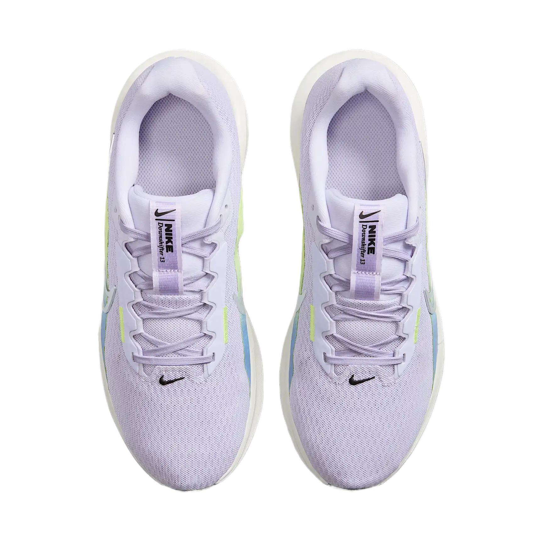 Nike Downshifter 13 Amethyst Tint Hydrangeas Glacier Blue Metallic Silver Women’s