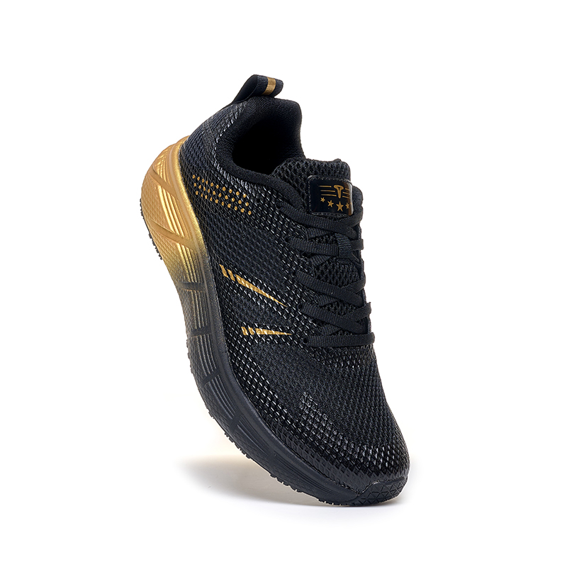 TREEPERI Running Shoes Unisex Low Top Black