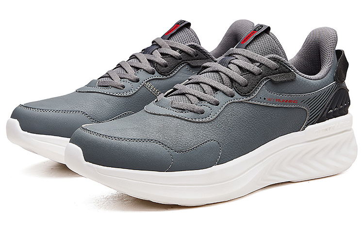 361° Casual Cushioning Slip Resistant Abrasion Resistant Breathable Low top Running Shoes Men’s Cosmic Gray