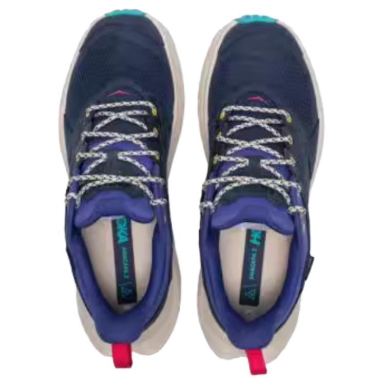 HOKA ONE ONE Anacapa 2 Slip Resistant Abrasion Resistant Low top Trail Running Shoes Men’s Blue