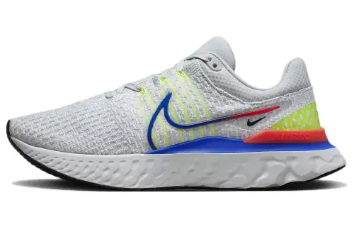 Nike React Infinity Run Flyknit 3 Pure Platinum Racer Blue