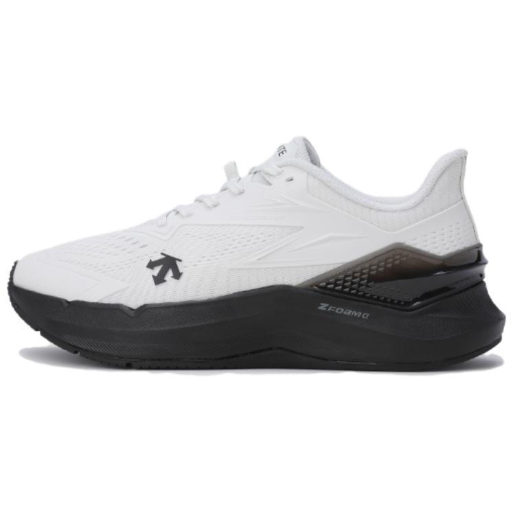 DESCENTE MOVESTEP Slip Resistant Abrasion Resistant Low top Running Shoes Unisex White