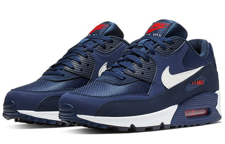 Nike Air Max 90 Midnight Navy University Red White