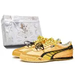 PUMA Bella Slip Resistant Abrasion Resistant Slip Resistant Abrasion Resistant Low top Casual Shoes Unisex Yellow