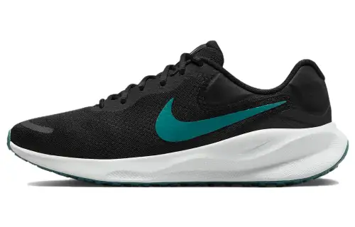 Nike Revolution 7 Black Pure Platinum Lime Blast Geode Teal