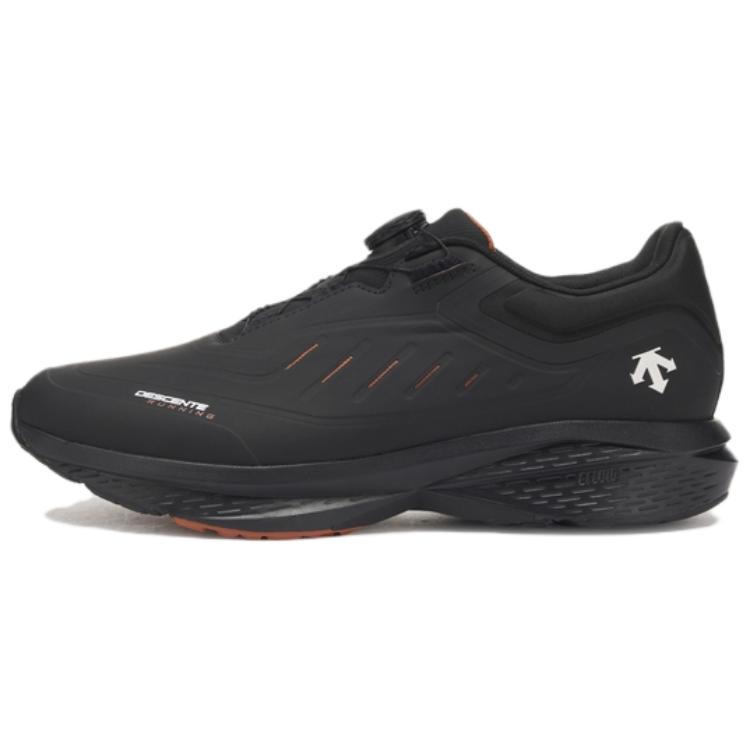 DESCENTE DFLUID Breathable Low top Running Shoes Men’s Black