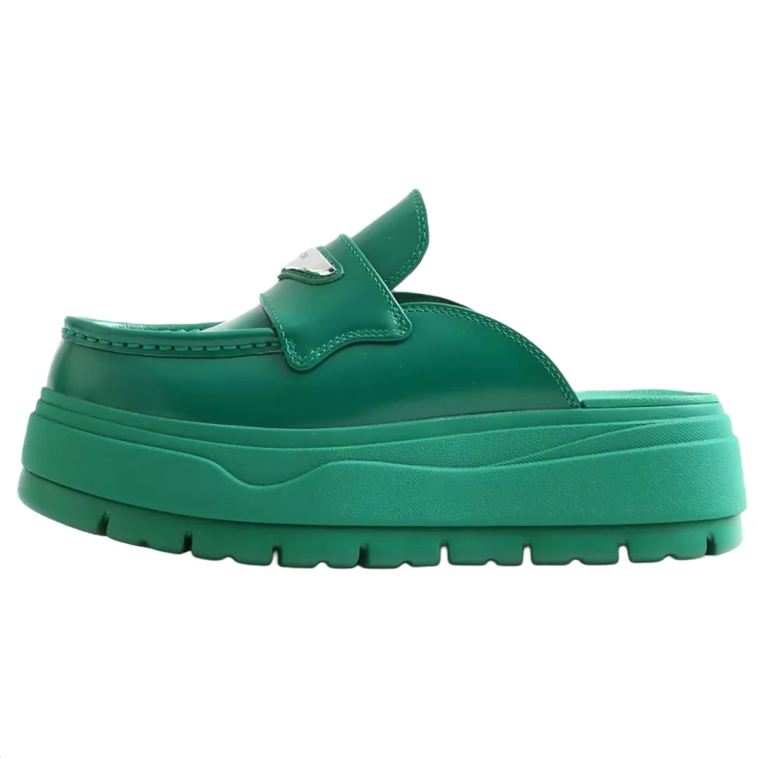 Jordan Air Jordan Mule No Special Function Closed Toe Slippers Women's Green Silver