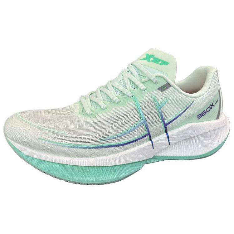 XTEP 360X 2.0 Fabric Low top Marathon Training Running Shoes Men’s Green