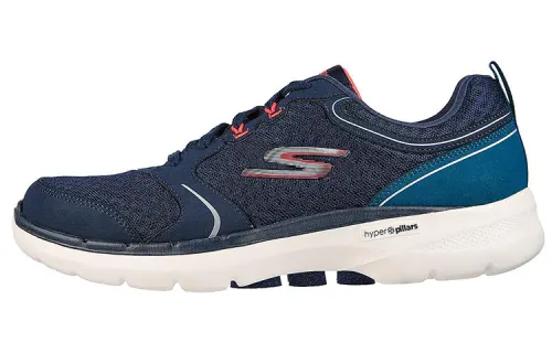 Skechers Go Walk 6 Running Shoes Women's Low Top Blue