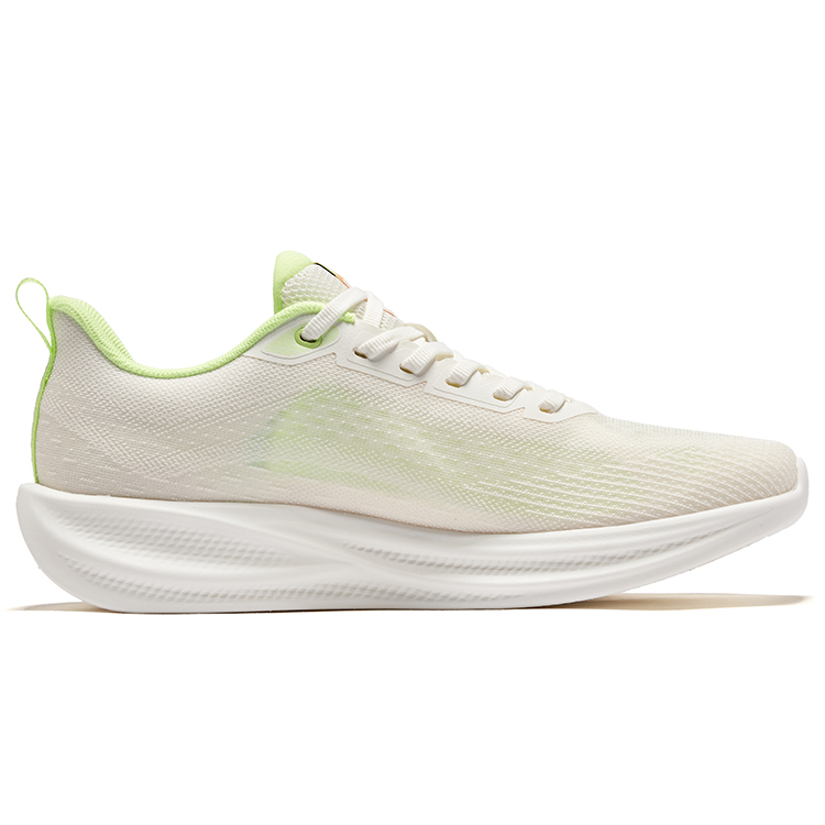 Erke Float On Water 6 Running Shoes Men’s Low Top Microcrystal White Fluorescent Sprout Green
