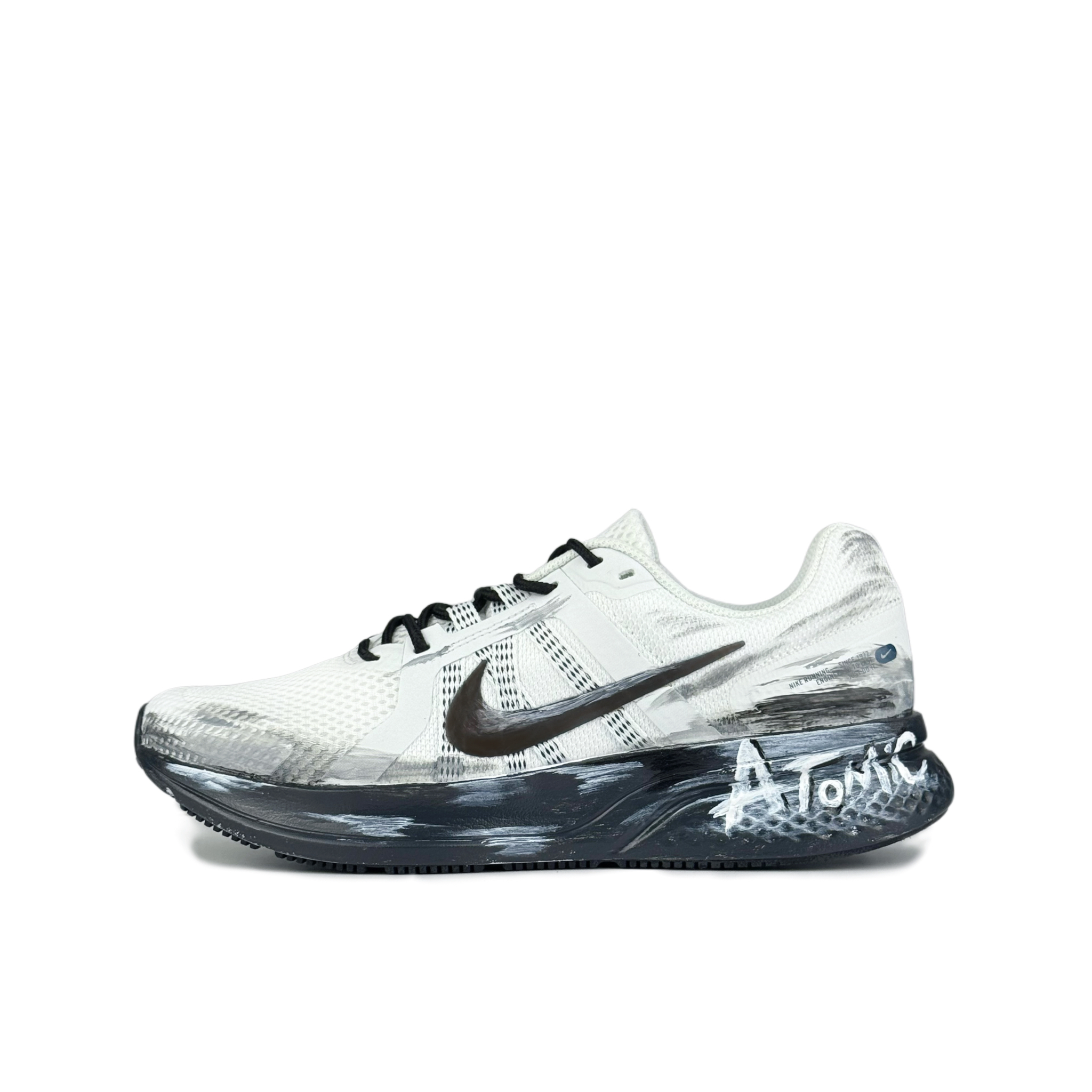 Nike Fabric Abrasion Resistant Slip Resistant Low top Rubber Casual Running Shoes Men’s