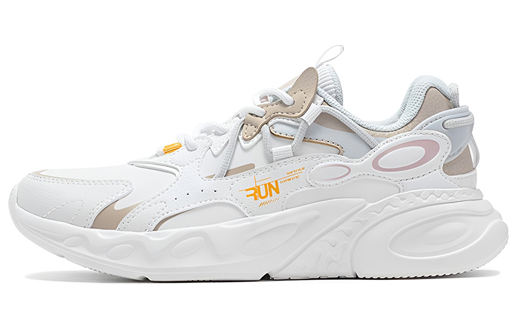 361° Dragon Eyes Lightweight Low top Running Shoes Women’s White Gray