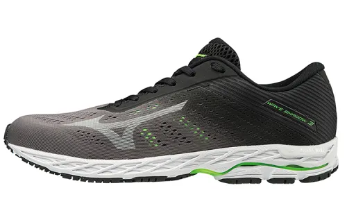 Mizuno Wave Shadow 3 Running Shoes Men's Low Top Black/Gray