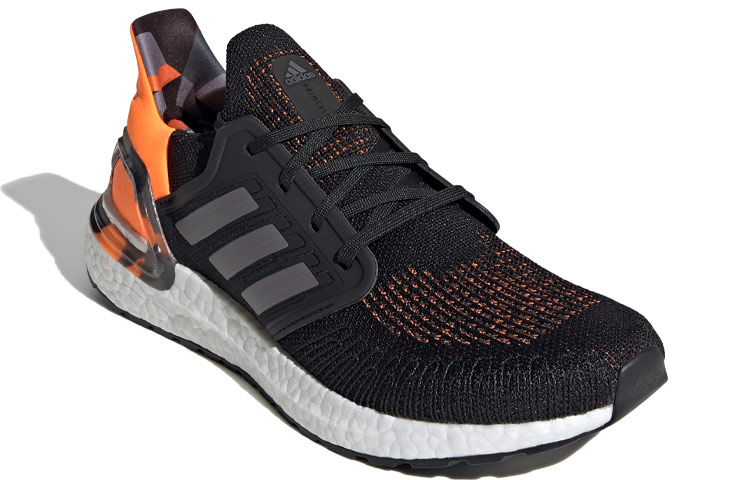 Кроссовки adidas ULT (черно-бело-оранжевые) — Чёрный / белый / оранжевый — фото 3