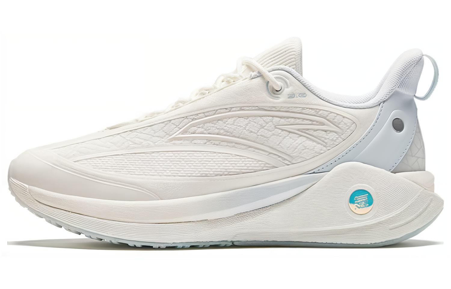 Anta C37 Series C37 Slip Resistant Low top Running Shoes Women’s White Gray