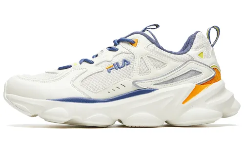 FILA Skipper Low White/Blue/Yellow