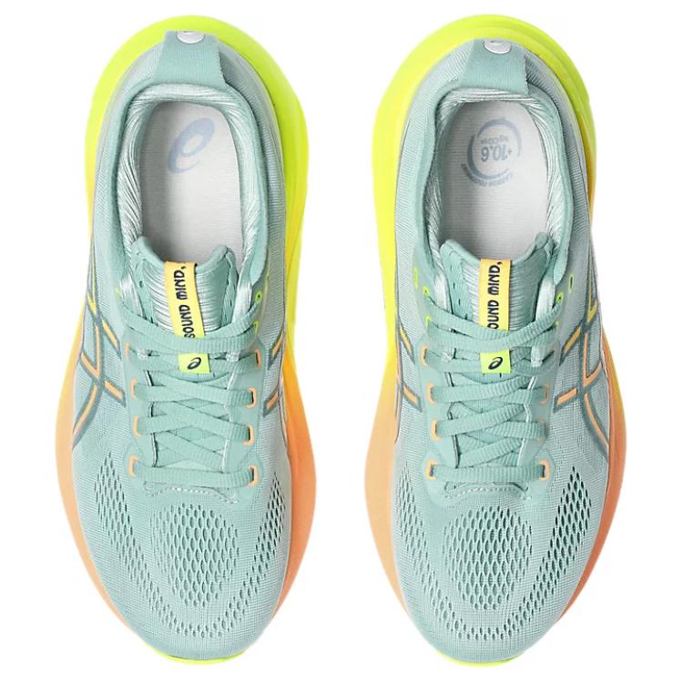 ASICS Gel Kayano 31 Paris Light Celadon Safety Yellow Women’s