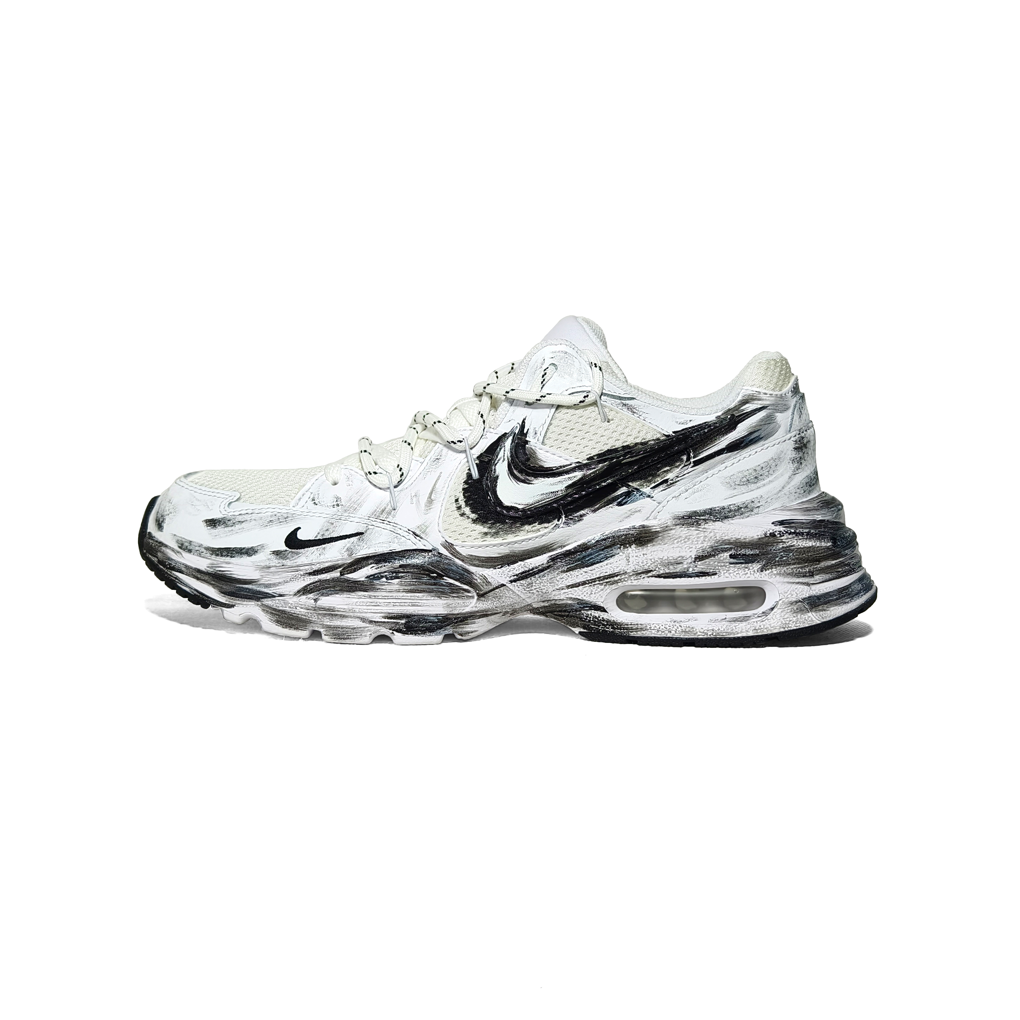 Nike Air Max Fusion Synthetic Leather, Leather Abrasion Resistant Low top Casual City Commuting Running Shoes Men’s