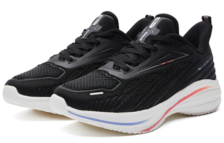 Erke Fabric Cushioning Slip Resistant Abrasion Resistant Breathable Support Lightweight Low top Casual Running Shoes