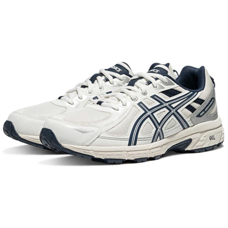 ASICS Gel Venture 6 Textile, Synthetic Leather, Mesh Slip Resistant And Breathable Low top Trail Running City Commuting