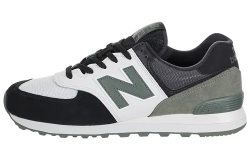 New Balance 574 Series Low Top Black/White/Grey